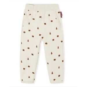 Milkbarn, Knitted Sweatpants Honey Bear, NWT, 2T-3T
